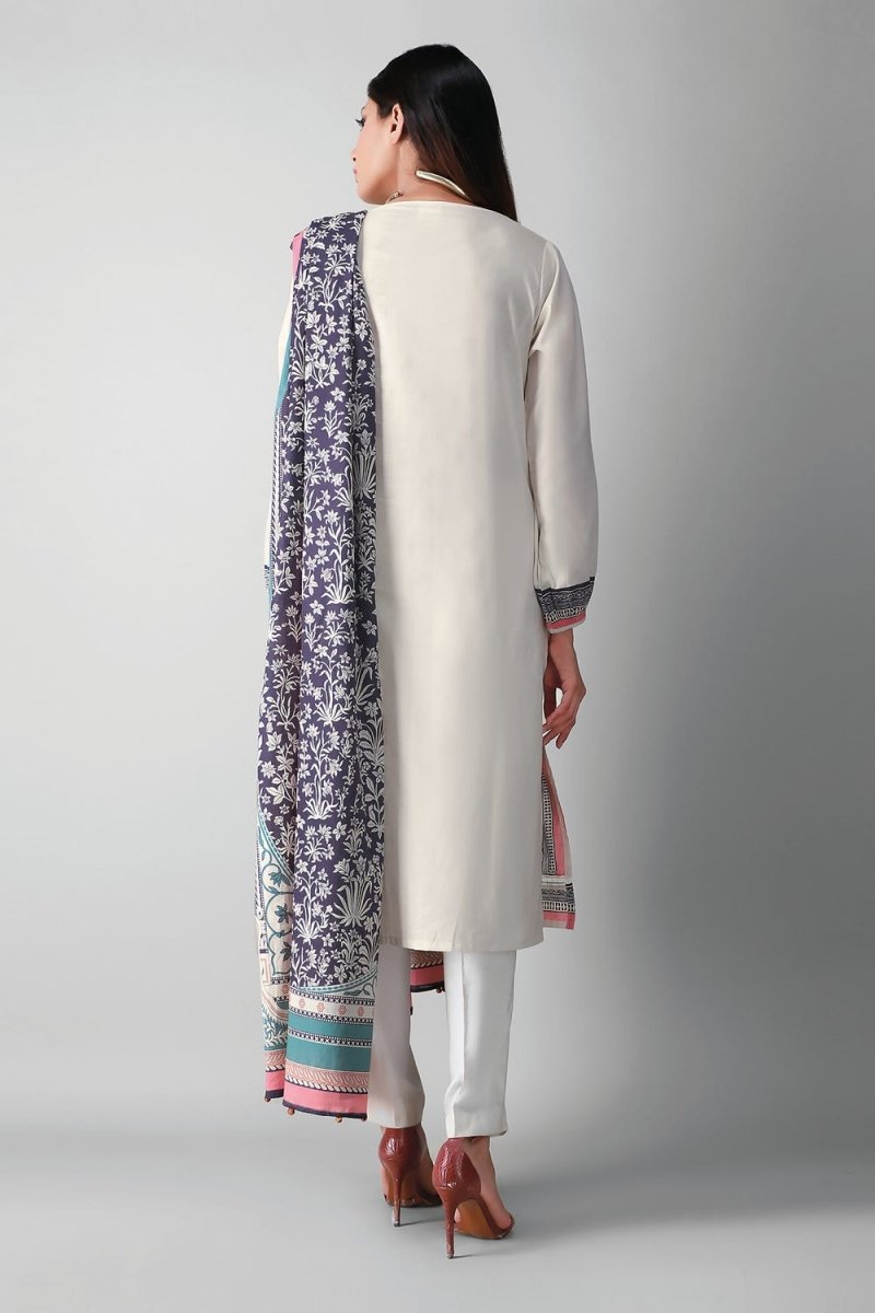 Khaadi Cambric 3 PC Suit KHA02