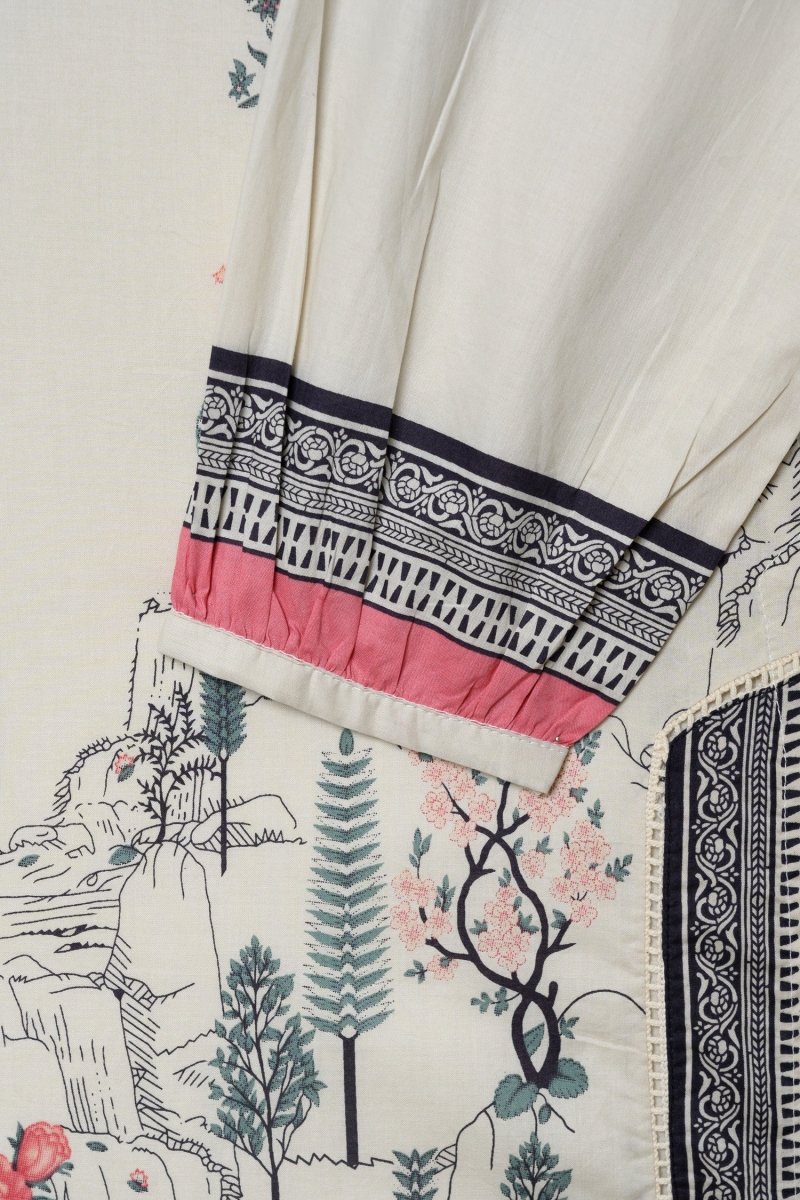 Khaadi Cambric 3 PC Suit KHA02