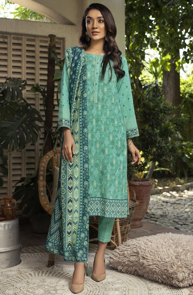 Lakhany Khaddar 3 PC Suit LAK07