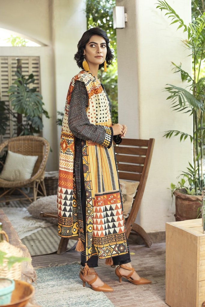 Lakhany Khaddar 3 PC Suit LAK09-Designer dhaage