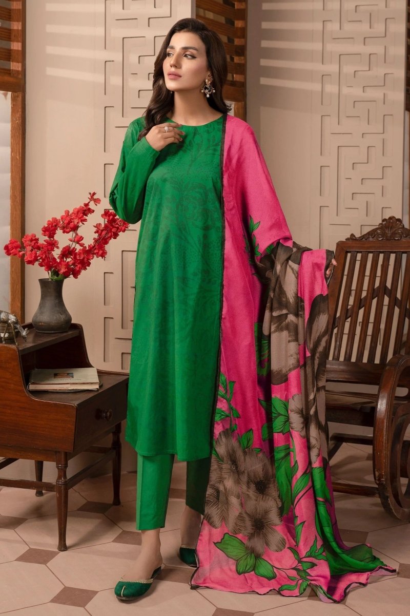 Limelight Cambric 3 Piece Suit LIM268-Designer dhaage