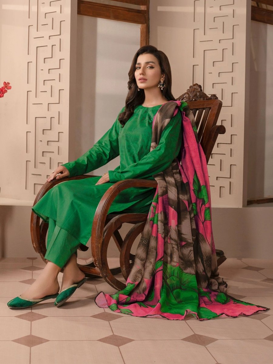 Limelight Cambric 3 Piece Suit LIM268-Designer dhaage