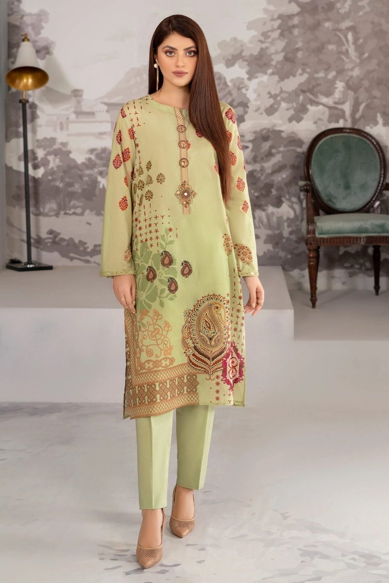 Limelight Lawn 2 Piece Suit LIM293-Designer dhaage