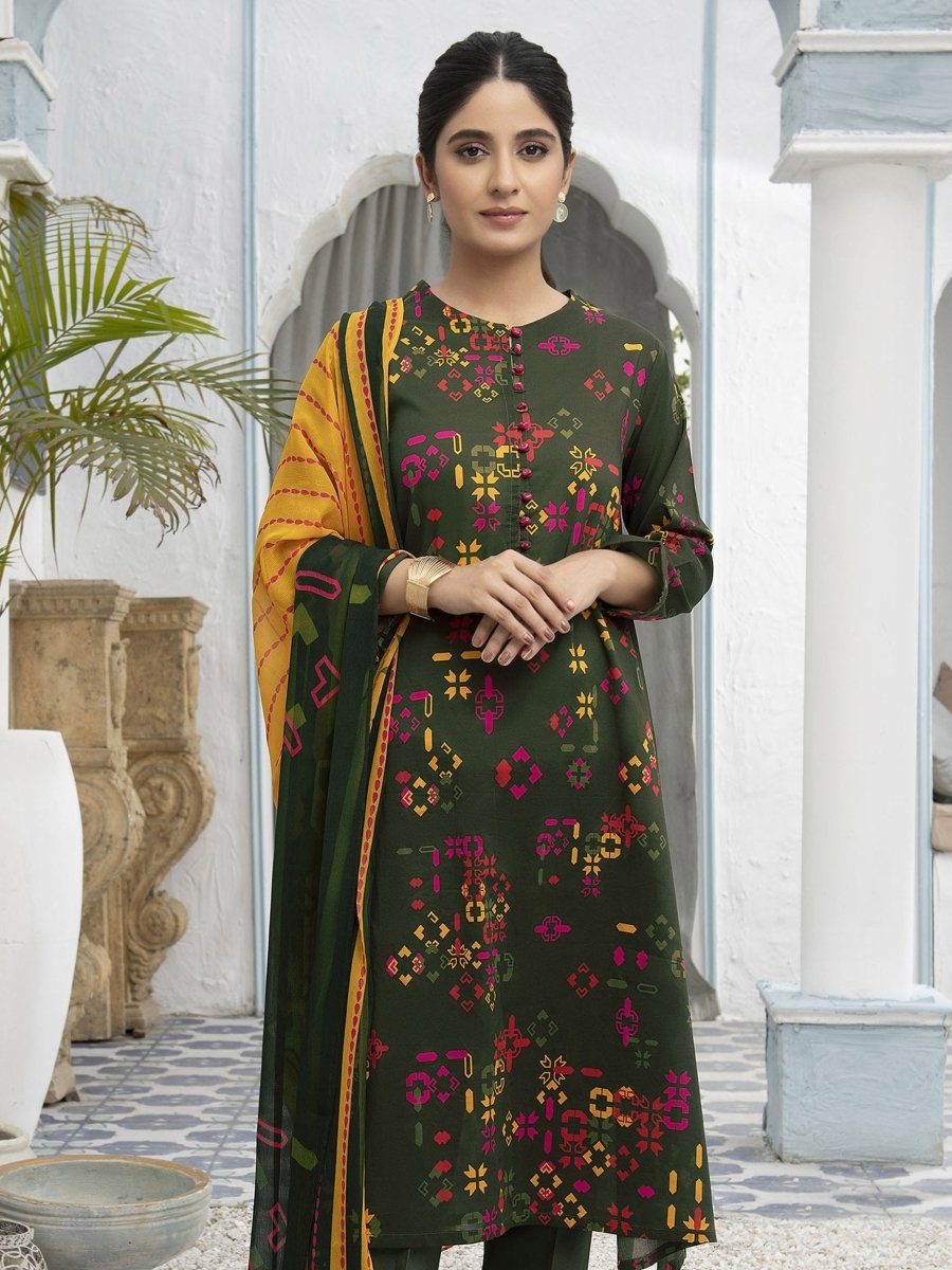 Limelight Lawn 3 PC Suit LIM219-Designer dhaage