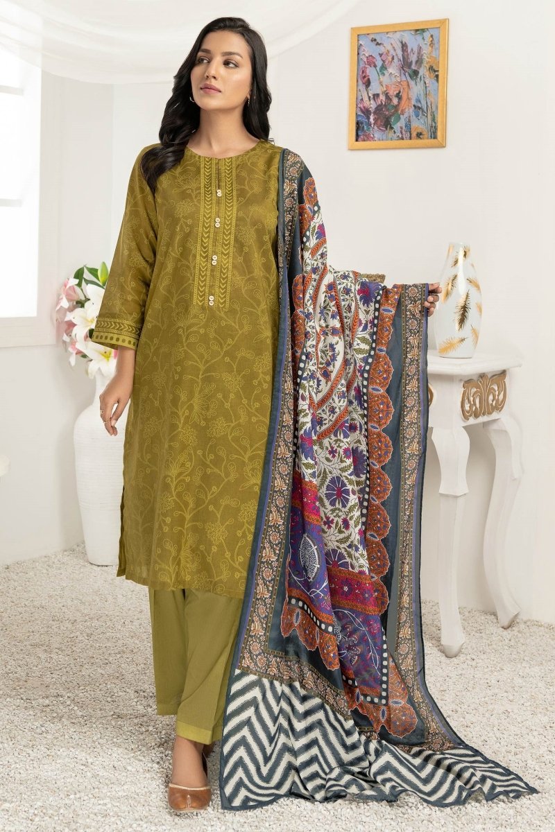 Limelight Lawn 3 Piece Suit LIM327-Designer dhaage