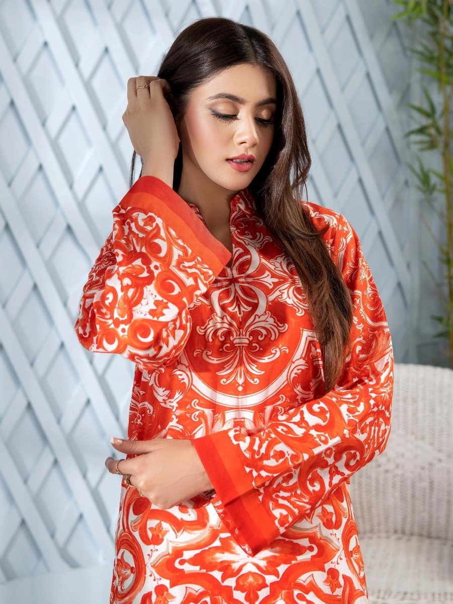 Limelight Lawn Shirt LIM323-Designer dhaage