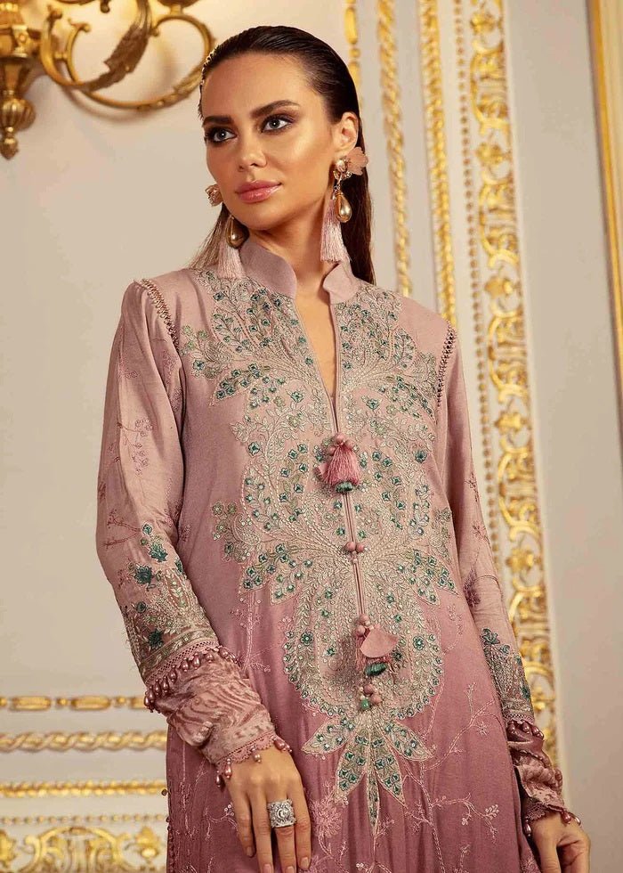 Maria B Linen 3 Piece Suit DL-904