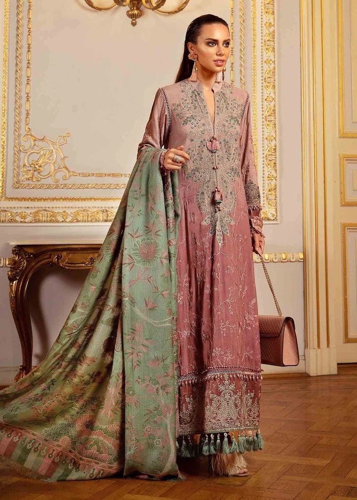 Maria B Linen 3 Piece Suit DL-904