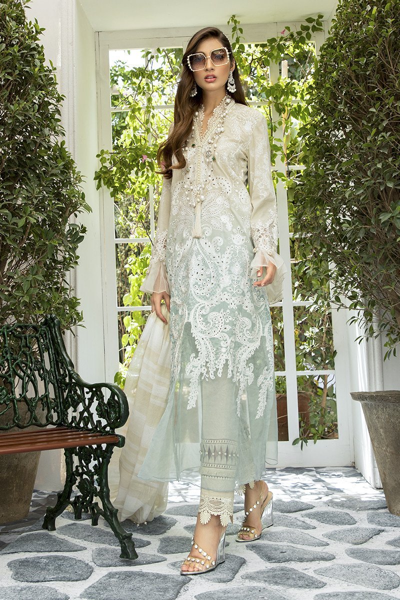 Maria B Luxury Lawn D-1