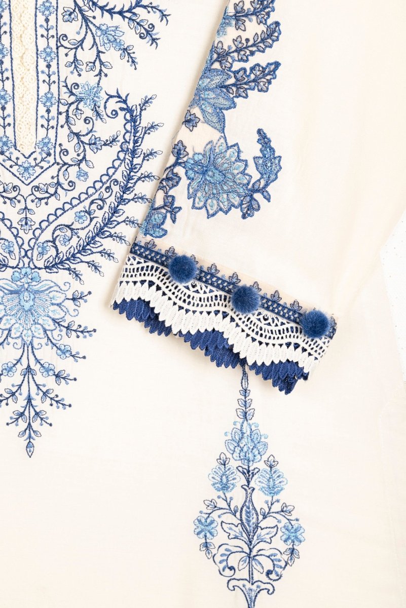 Maria B M Prints Linen Suit MPT-1601-A-Designer dhaage