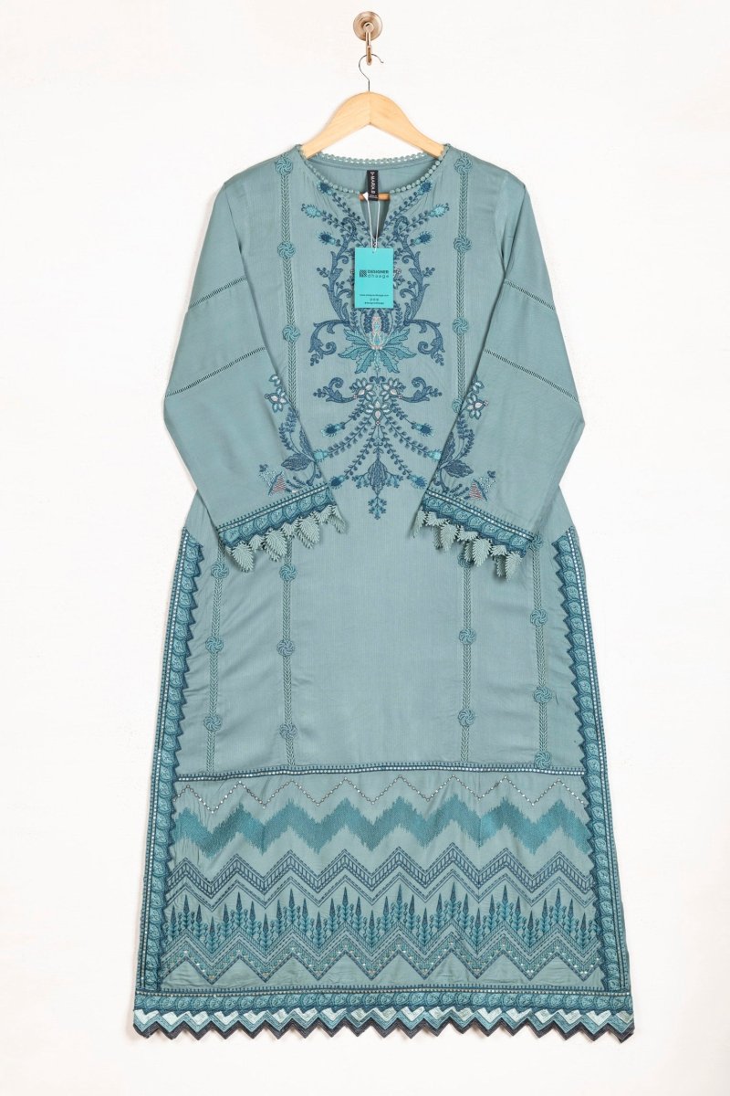 Maria B M Prints Linen Suit MPT-1607-A-Designer dhaage