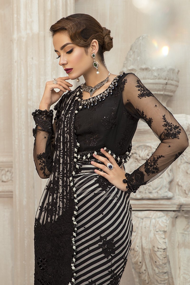 Maria B MBROIDERED Black BD-1903