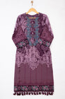 Maria B Plushy Pakistani Suit DL-1006-Dul Lilac MAR127-Designer dhaage