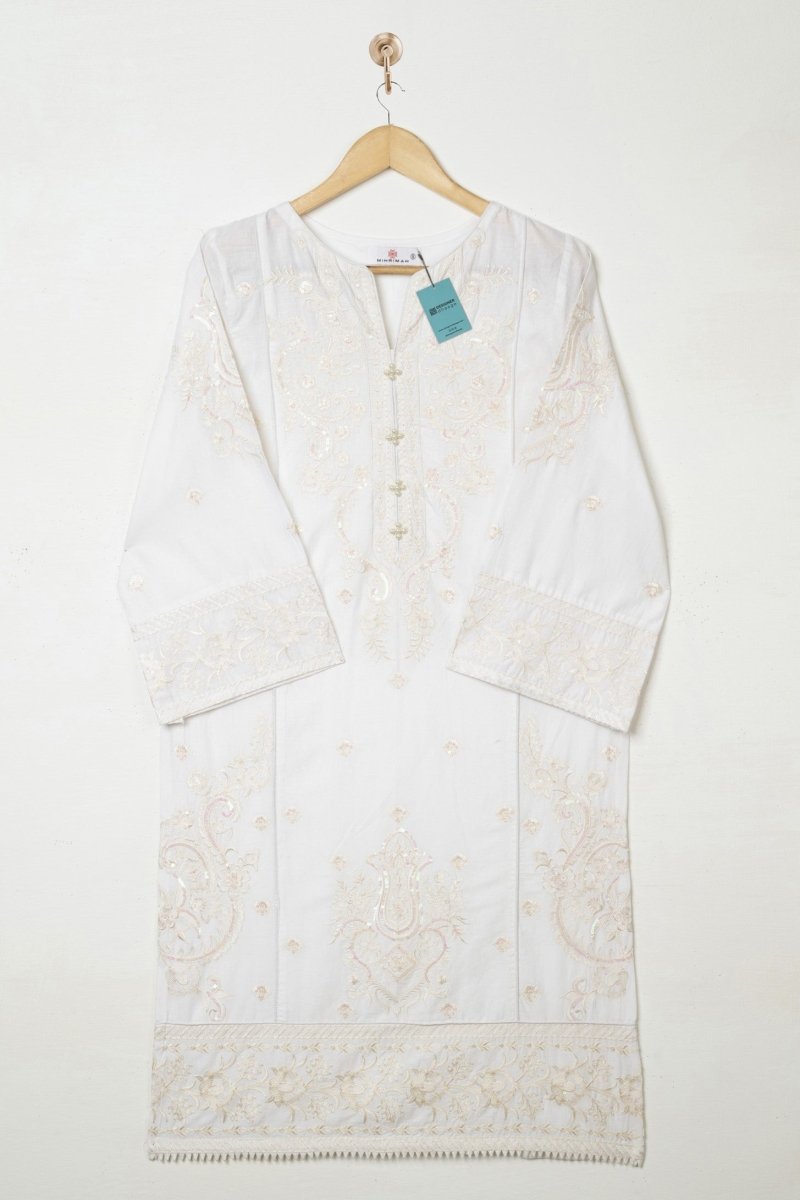 Mihrimah Cambric 3 Piece Suit MIH14-Designer dhaage