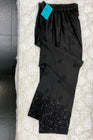 Mihrimah Embroidered Black Trousers MIH48-Designer dhaage
