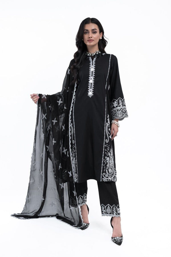 Mihrimah Embroidered Cambric 3 Piece Suit MIH43