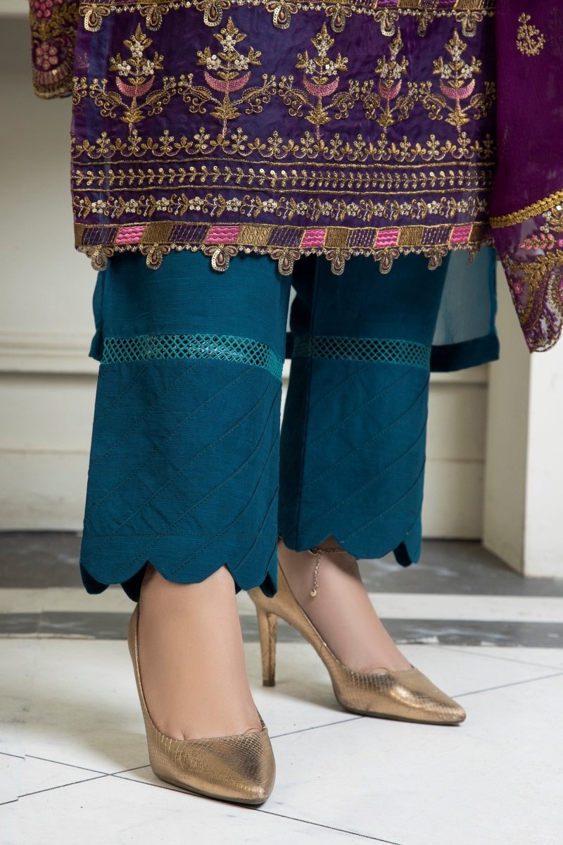 Mihrimah Embroidered Chiffon Party Wear MIH57 - Designer dhaage