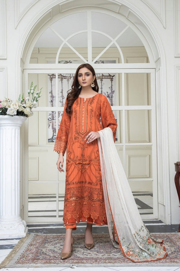 Mihrimah Embroidered Chiffon Party Wear MIH58