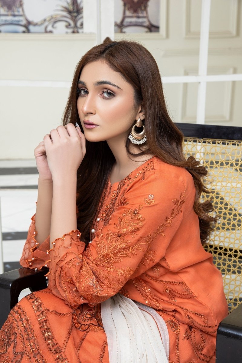 Mihrimah Embroidered Chiffon Party Wear MIH58 - Designer dhaage