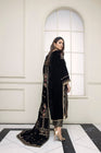 Mihrimah Embroidered Velvet 3 Piece Suit MIH38