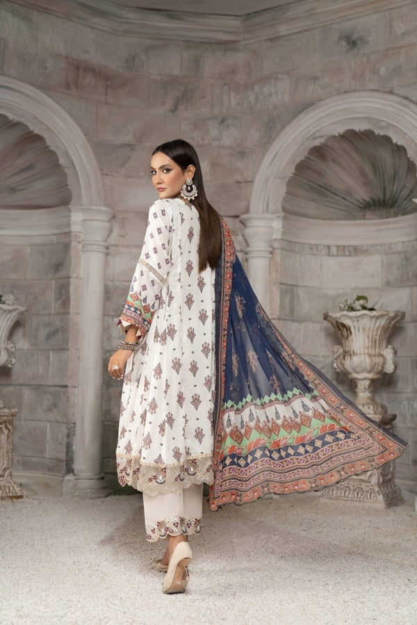 Munira Cambric 3 Piece Frock MUN501