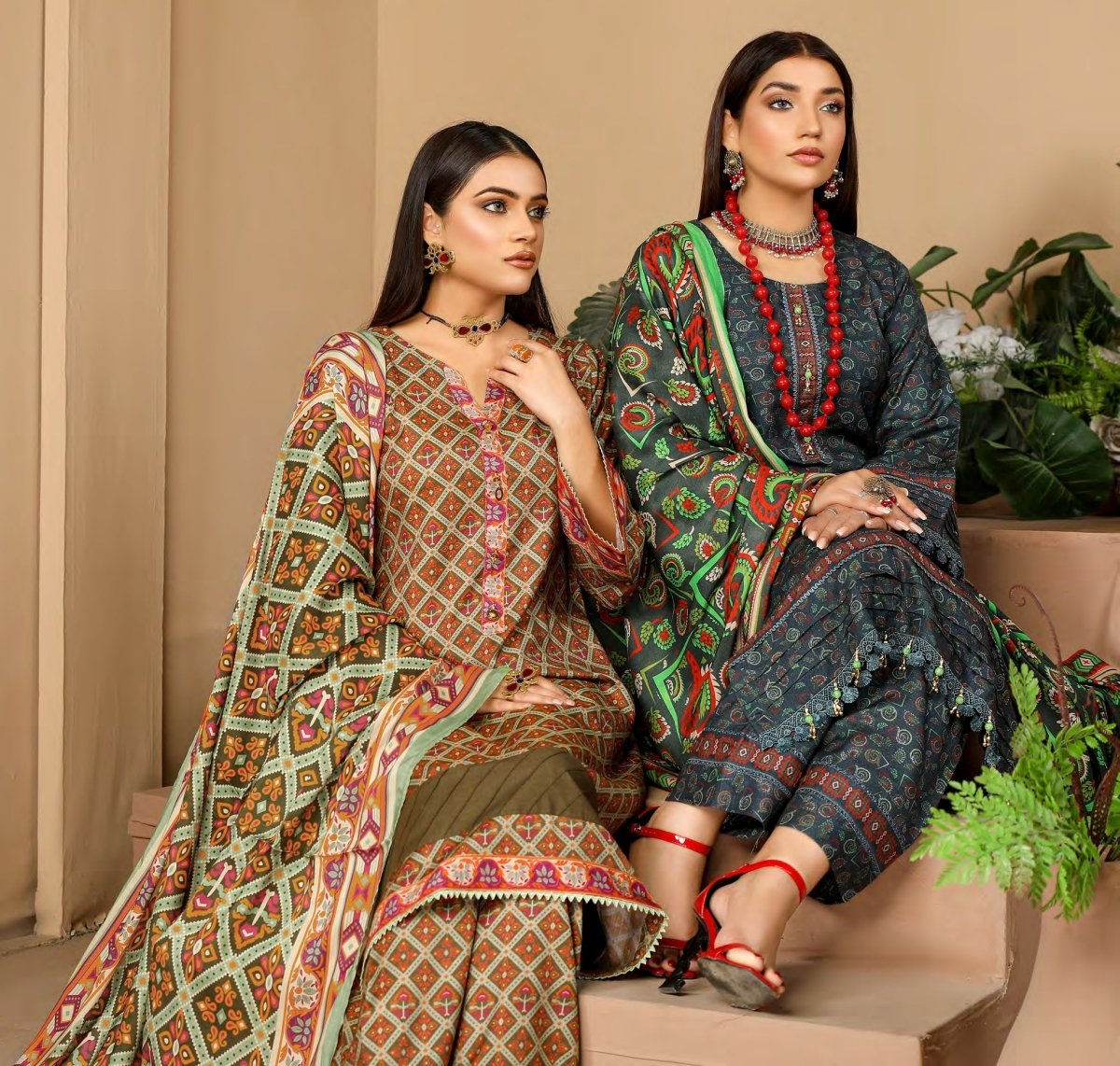 Munira Dhanak 3 Piece Suit MUN456-Designer dhaage