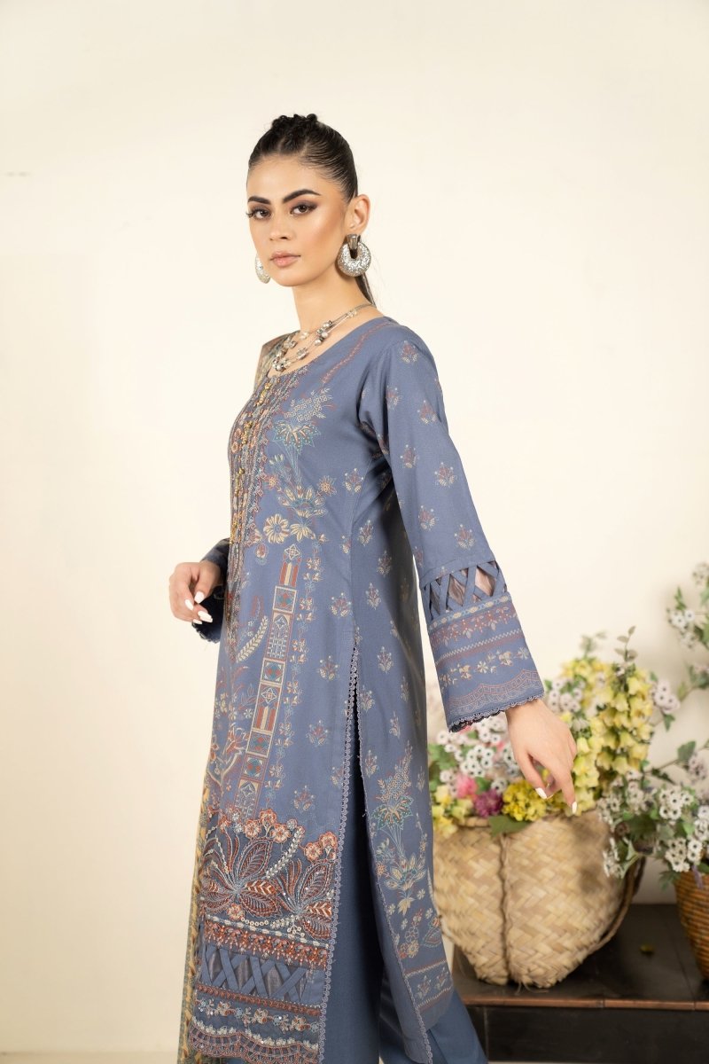 Munira Dhanak 3 Piece Suit MUN531-Designer dhaage