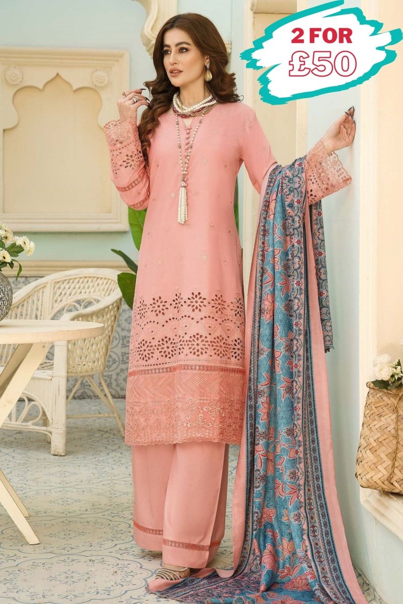 Munira Dhanak 3 Piece Suit MUN537-Designer dhaage