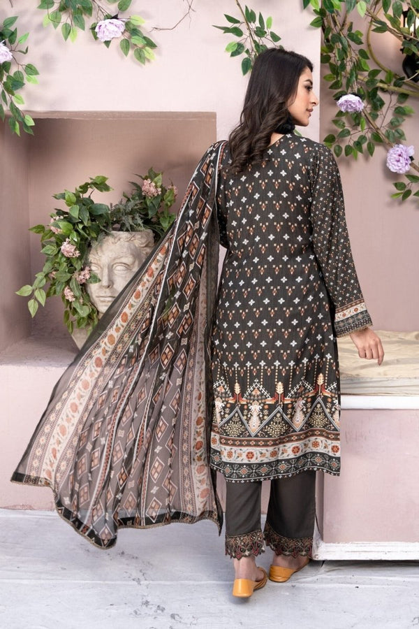 Munira Jacquard Linen 3 Piece Suit MUN461