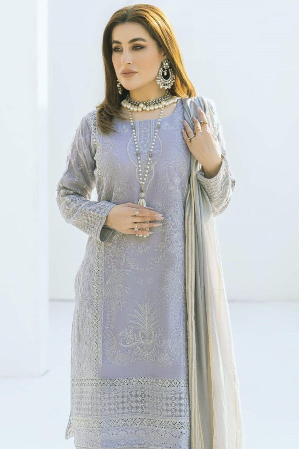 Munira Lawn 3 Piece Pakistani Suit MUN539-Designer dhaage