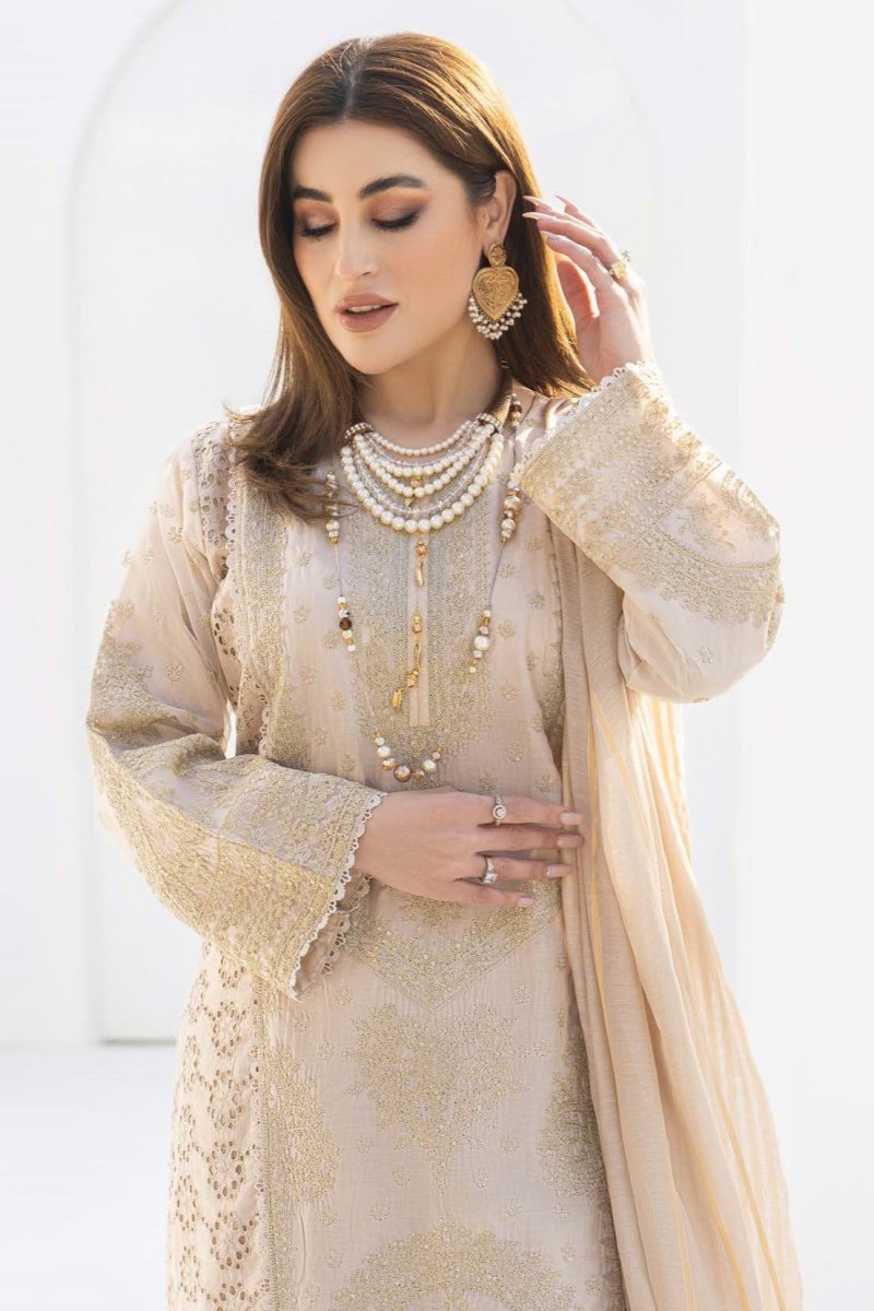 Munira Lawn 3 Piece Pakistani Suit MUN542-Designer dhaage