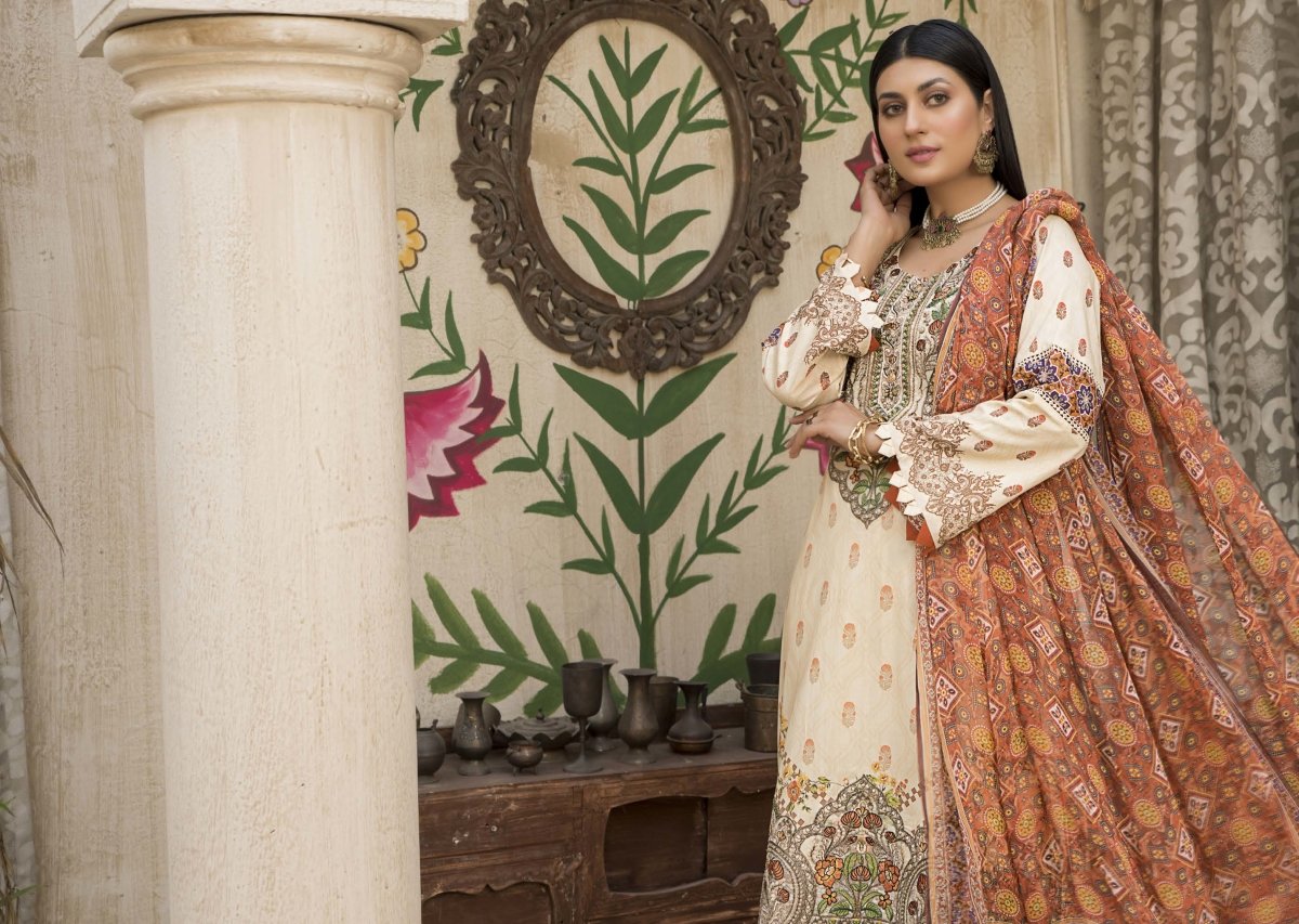 Munira Lawn 3 Piece Suit MUN468-Designer dhaage