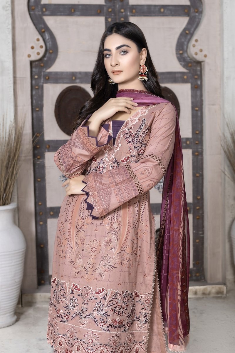 Munira Lawn 3 Piece Suit MUN487