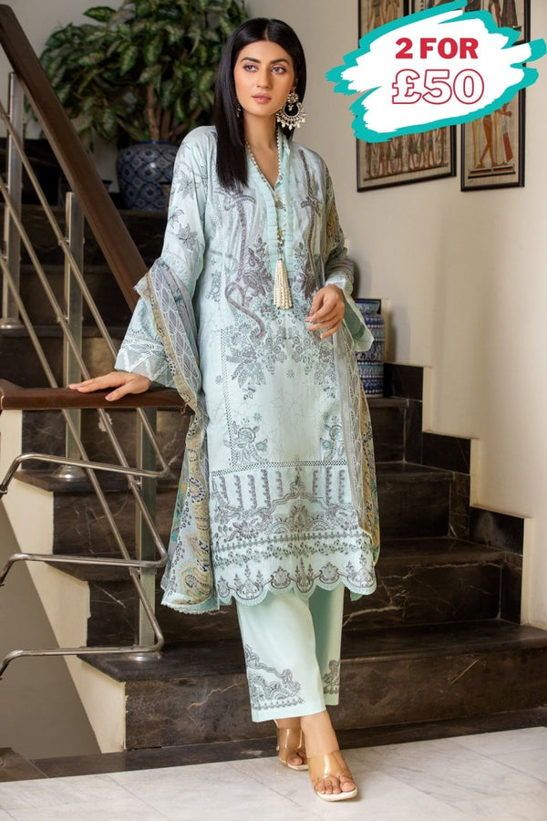 Munira Lawn 3 Piece Suit MUN493