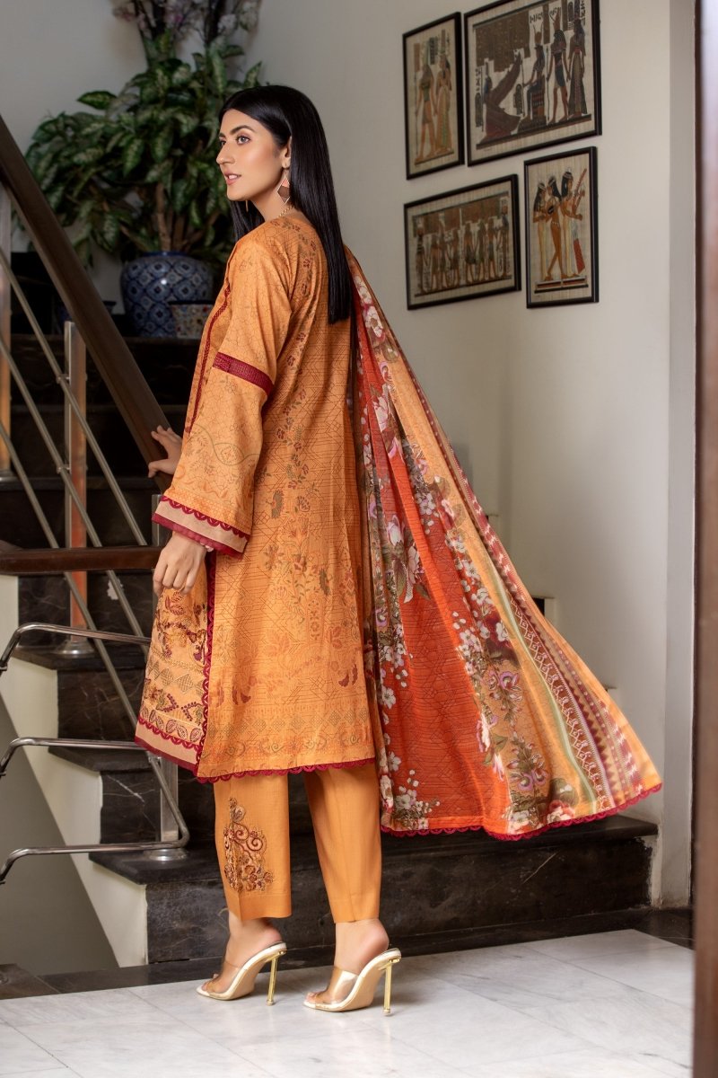 Munira Lawn 3 Piece Suit MUN494-Designer dhaage