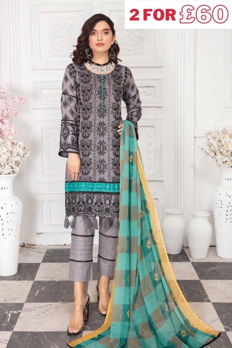 Munira Lawn Collection MUN337-Designer dhaage