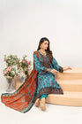 Munira Linen 3 Piece Dress MUN515-Designer dhaage
