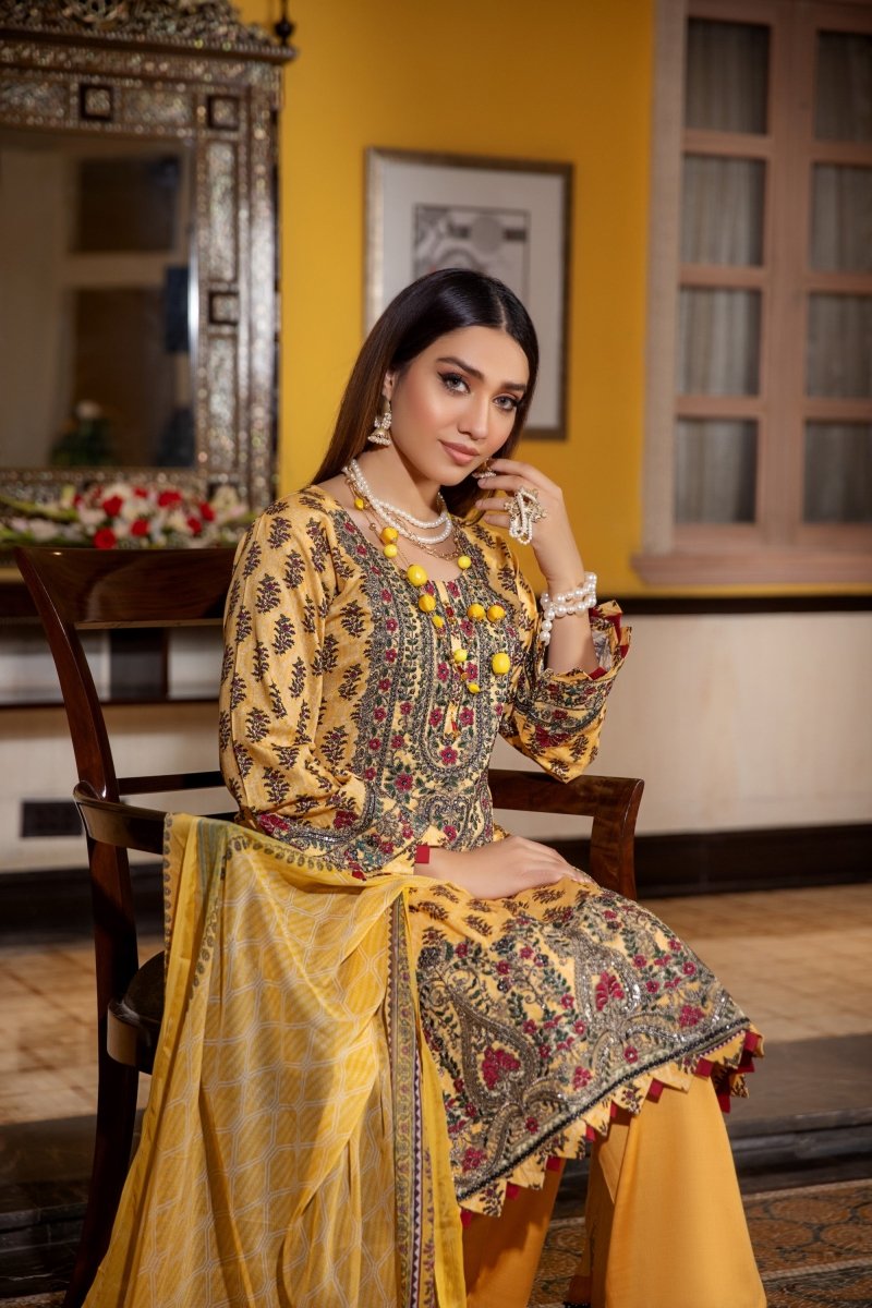 Munira Linen Collection MUN428-Designer dhaage