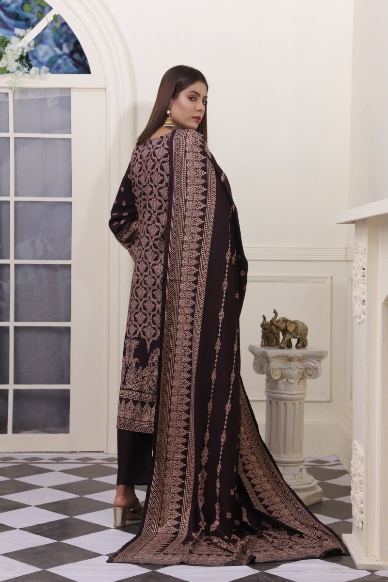 Oture Printed Linen 3 PC Suit OTU19