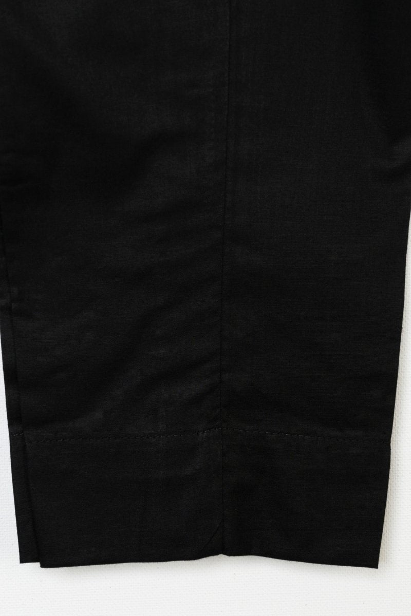 Plain Black Trousers TRO51