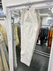 Plain Off-white Trousers TRO42