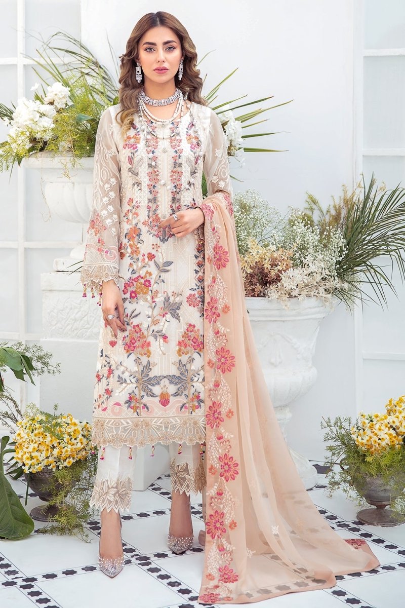 Ramsha Chiffon Formal F-2109
