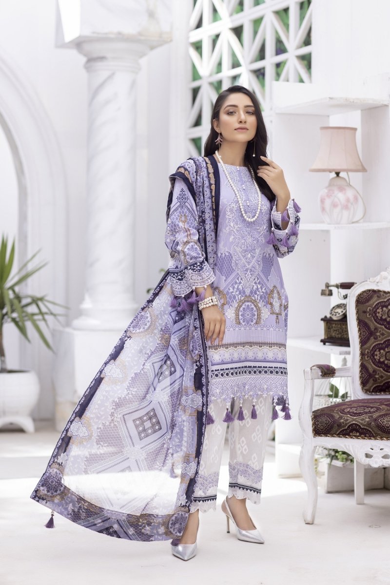 Raniya.H Embroidered Lawn Collection RAH03