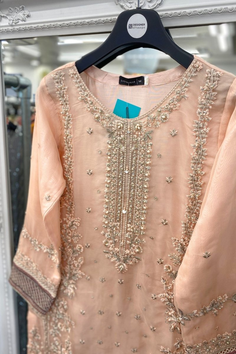 Sada Bahar Embellished Pakistani Party Wear Suit SBA58
