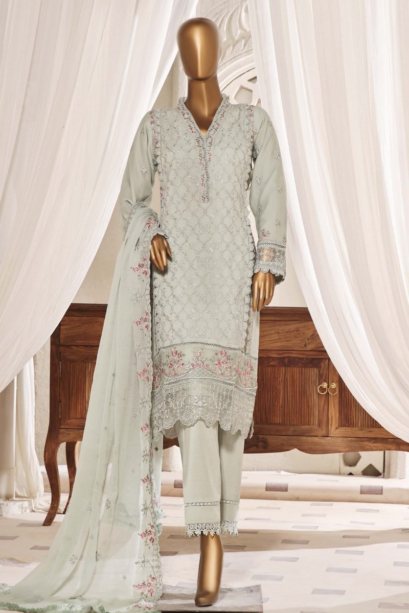 Sada Bahar Embroidered Chiffon Party Wear Suit SBA79-Designer dhaage