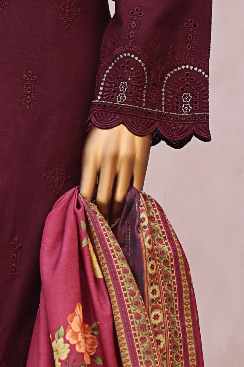Sada Bahar Embroidered Karandi 3 Piece Suit SBA62-Designer dhaage
