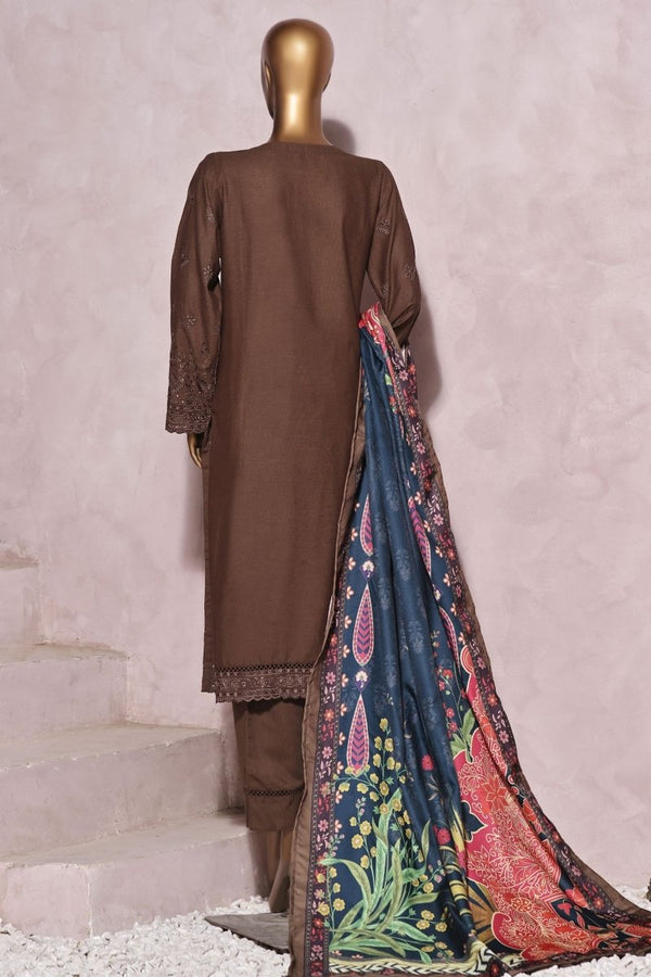 Sada Bahar Embroidered Karandi 3 Piece Suit SBA72-Designer dhaage