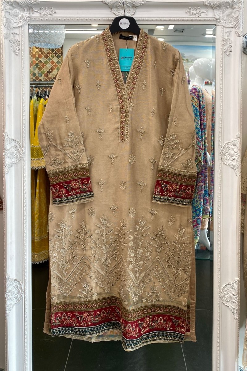 Sada Bahar Embroidered Net Formal Suit SBA43