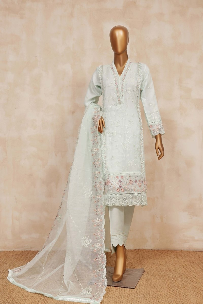 Sada Bahar Embroidered Net Party Wear SBA61-Designer dhaage