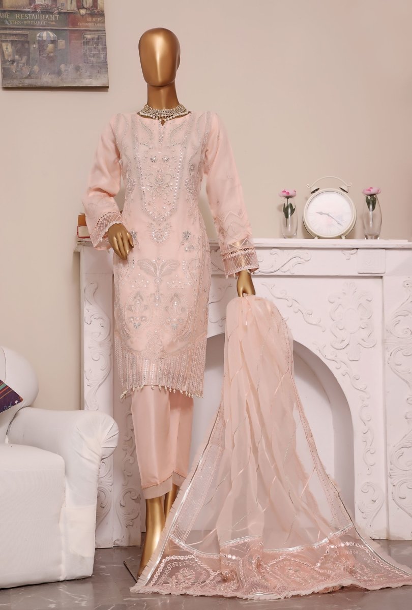 Sada Bahar Embroidered Organza Formal Suit SBA04